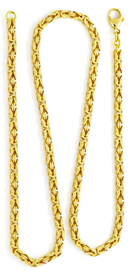 Foto 3 - Massive Königskette 18K Gelbgold, 50cm Goldkette, K2148